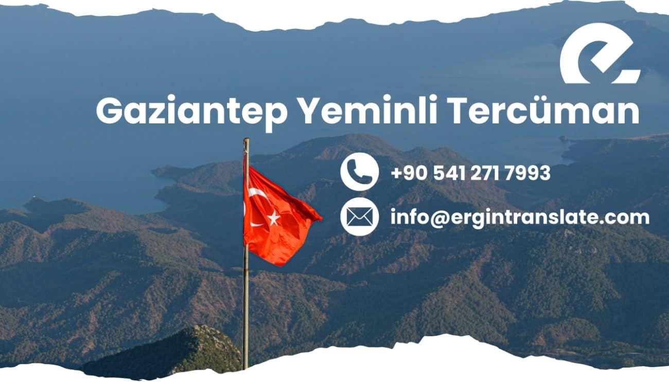 Gaziantep Yeminli Tercüman