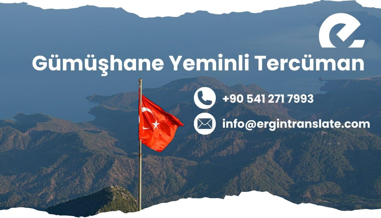 Gümüşhane Yeminli Tercüman