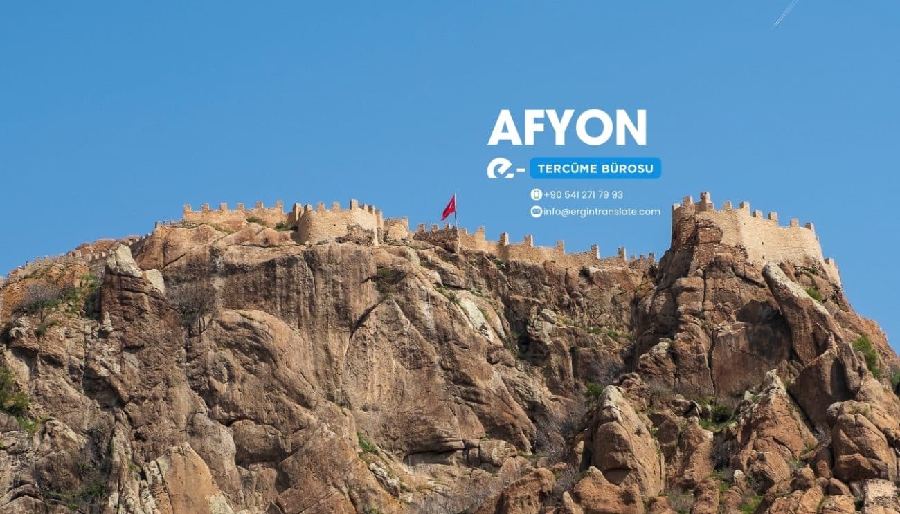 Afyon tercüme bürosu