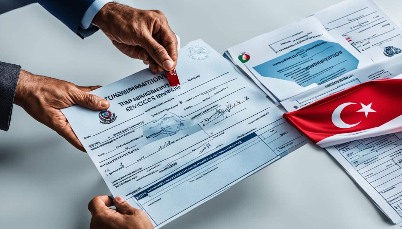 Traducción al turco de documentos de inmigración