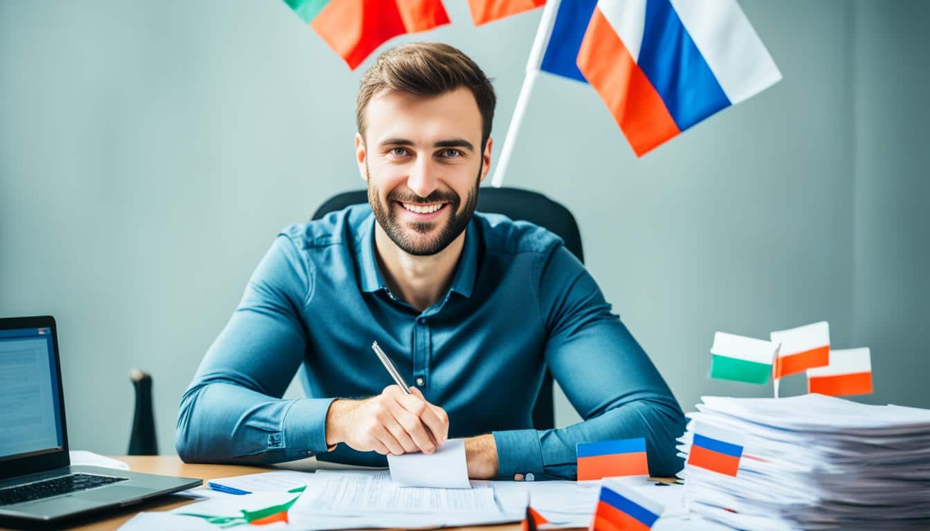 Russisch in Bulgarisch Übersetzungsdienste
