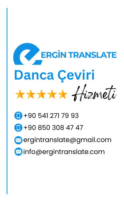 Danca Çeviri