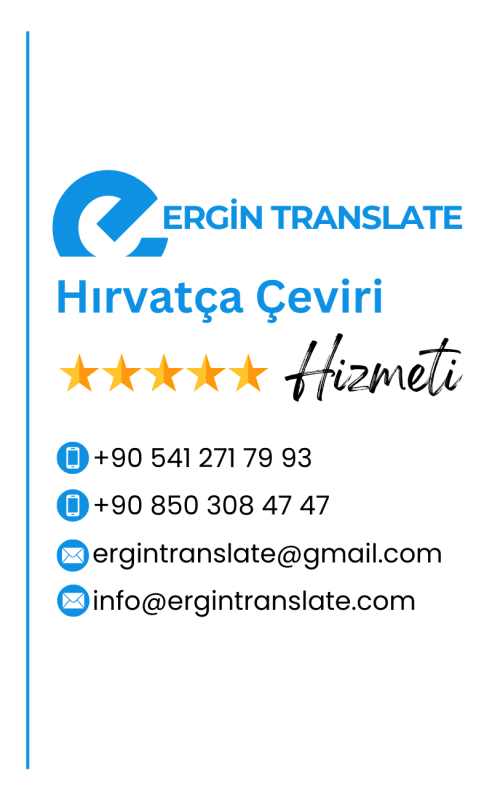 Hırvatça Çeviri