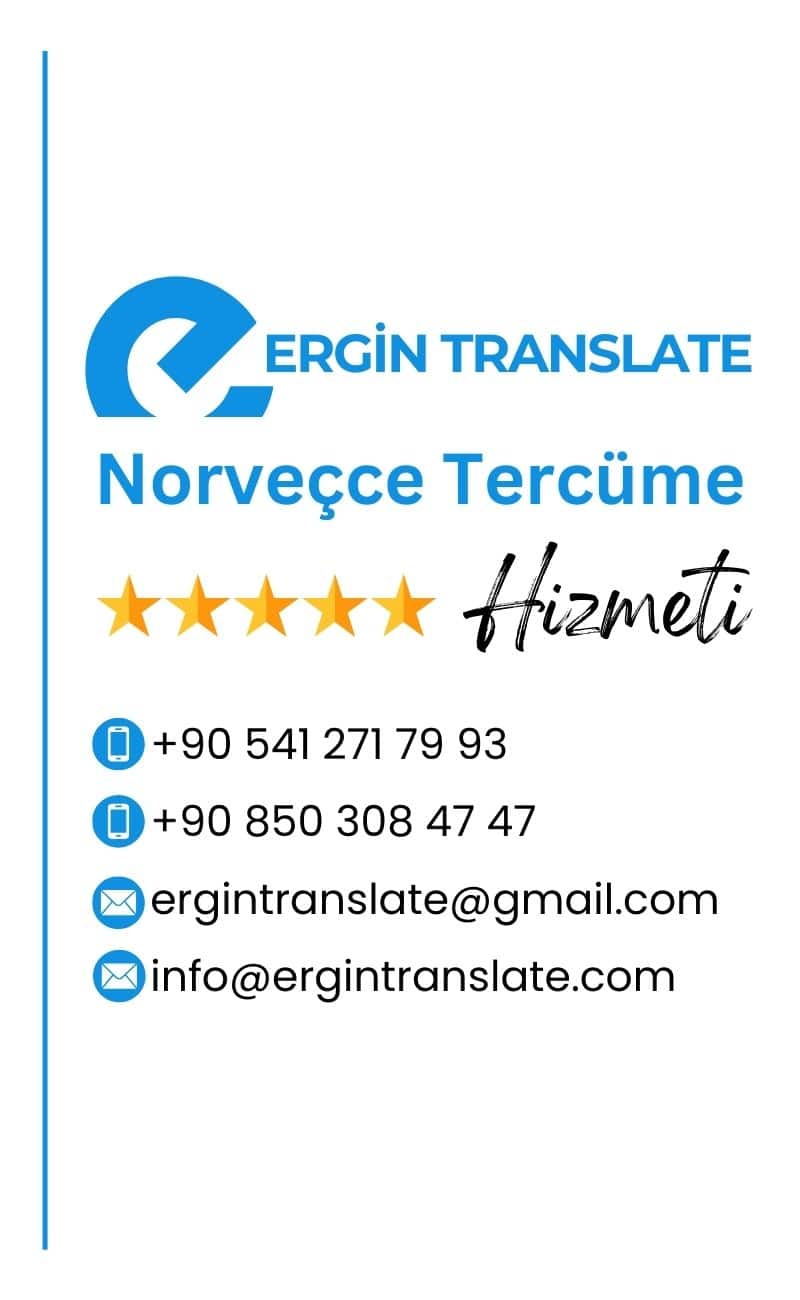 Norveççe tercüme